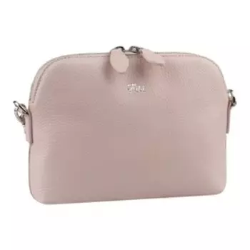 Сумка кросс-боди, отдел на молнии, цвет пудра 20х15х5см