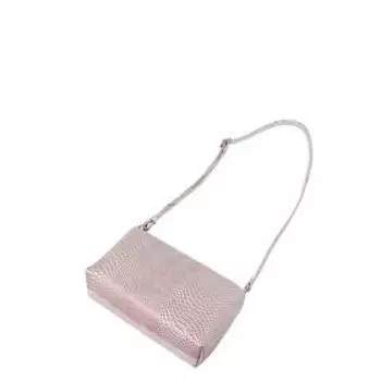 Сумка кросс-боди, отдел на молнии, цвет розовый 25х10х18см