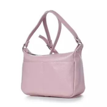 Сумка кросс-боди, отдел на молнии, цвет розовый 26,5х20х9,5см