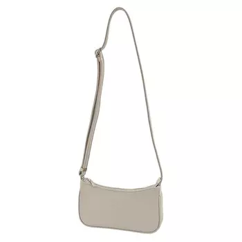 Сумка кросс-боди, отдел на молнии, цвет серый 12х23х3см