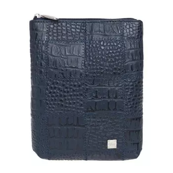 Сумка кросс-боди, отдел на молнии, цвет синий 14,5х19х3,5см