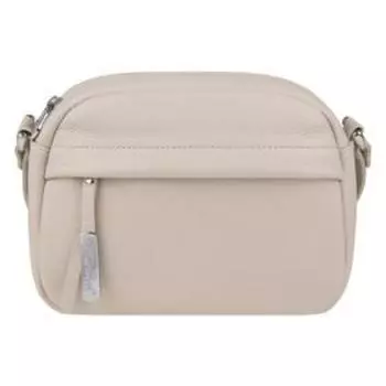 Сумка кросс-боди, отдел на молнии, цвет слоновая кость