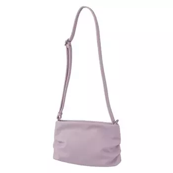Сумка кросс-боди, отдел на молнии, цвет светло-фиолетовый 18х29х13см