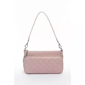 Сумка кросс-боди, отдел на молнии, цвет темно-бежевый 27х10х16см