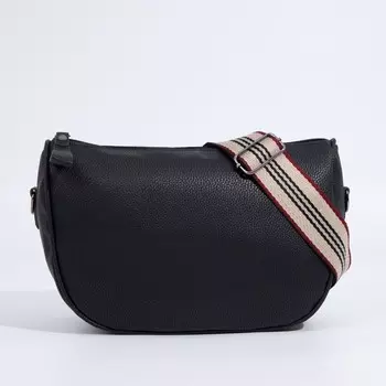 Сумка кросс-боди на молнии, цвет чёрный