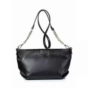 Сумка кросс-боди, отдел на молнии, наружный карман, цвет чёрный