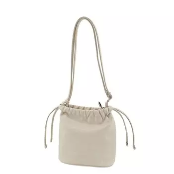 Сумка кросс-боди, отдел нак молнии, цвет бежевый 20х20х10см