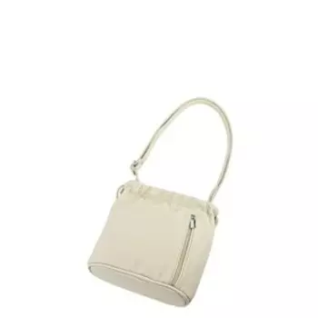 Сумка кросс-боди, отдел нак молнии, цвет светло-бежевый 20х20х10см