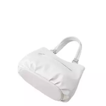 Сумка-тоут на молнии, цвет молочный