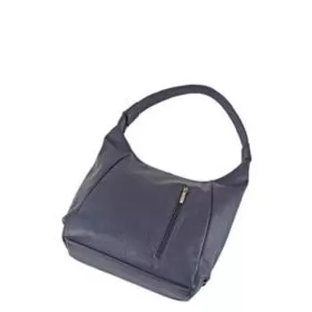 Сумка мешок иск.кожа, отдел на молнии, цвет фиолетовый 27х10х35см