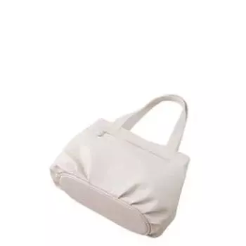 Сумка-мешок на молнии, цвет бежевый