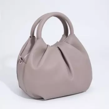 Сумка-мешок на молнии, цвет бежевый