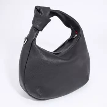 Сумка-мешок на молнии, цвет чёрный