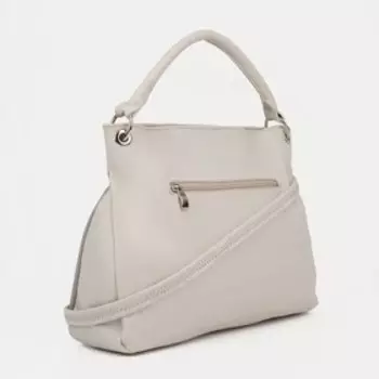 Сумка-тоут Vita на молнии, цвет серый