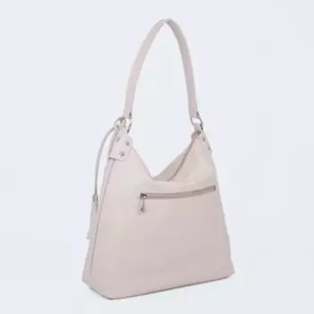 Сумка - мешок женская TEXTURA, на молнии, 321132 см, бежевая