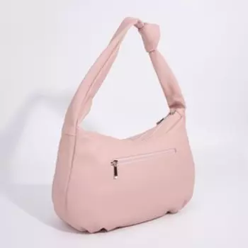 Сумка-мешок "Оливи" на молнии, цвет розовый