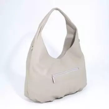 Сумка-мешок на молнии, цвет серый