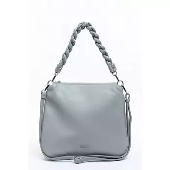 Сумка мешок, отдел на молнии, цвет голубой