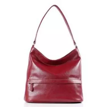 Сумка мешок, отдел на молнии, цвет красный 32х30х11,5см