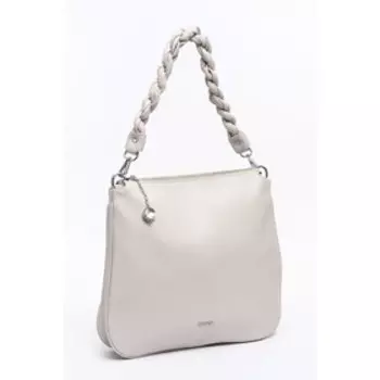 Сумка мешок, отдел на молнии, цвет серый