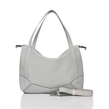 Сумка мешок, отдел на молнии, цвет серый 25х36,5х10,5см