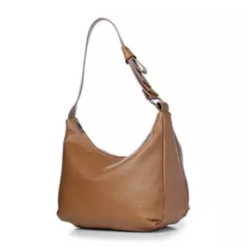 Сумка мешок, отдел на молнии, цвет светло-рыжий 31,5х25,5х9,5см