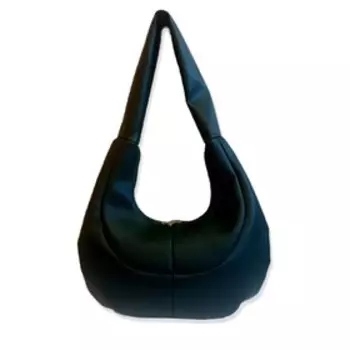 Сумка мешок, отдел на молнии, цвет зеленый 33х12х22см