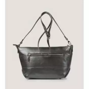 Сумка-мешок, отдел на молнии, наружный карман, цвет чёрный