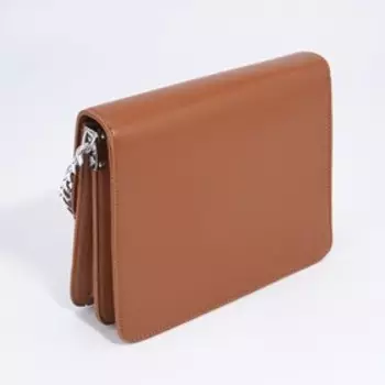 Сумка-мессенджер на магните, цвет рыжий