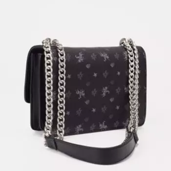 Сумка-мессенджер на магните, цвет чёрный