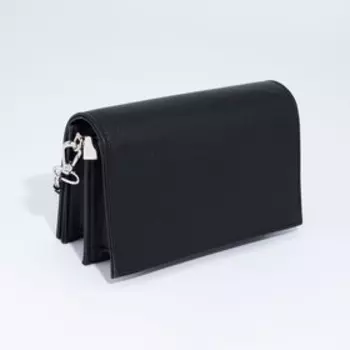 Сумка женская на магните TEXTURA, маленький размер, цвет чёрный