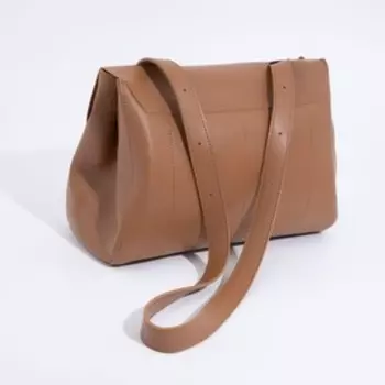 Сумка женская мессенджер на магните, 31.5921 см, рыжая