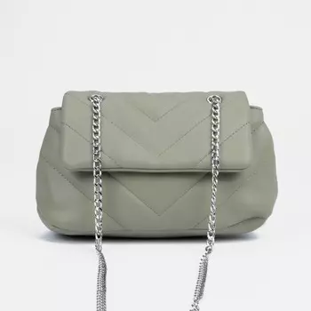 Сумка женская мессенджер на магните, 23714 см, оливковая