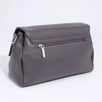 Сумка-мессенджер на магните, цвет серый