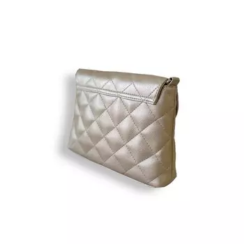 Сумка-мессенджер на магните, цвет золотой