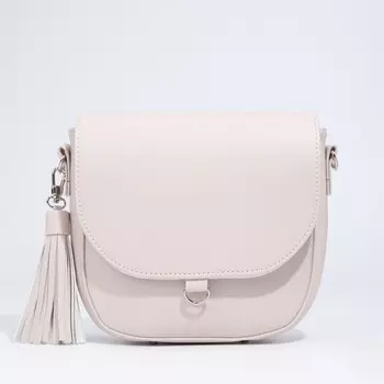 Сумка женская TEXTURA, мессенджер, маленький размер, цвет бежевый