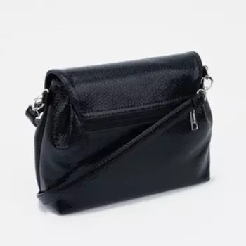 Сумка-мессенджер на молнии, цвет чёрный