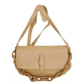 Сумка-мессенджер на магните, цвет бежевый