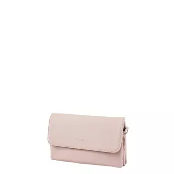 Сумка мессенджер, отдел на клапане, цвет бежевый 26х7х16см