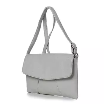 Сумка мессенджер, отдел на клапане, цвет бежевый 26х16,5х1см