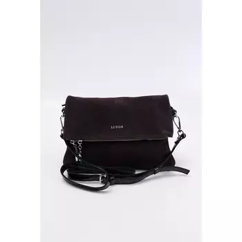 Сумка мессенджер, отдел на клапане, цвет коричневый 28х7х17см