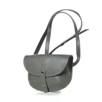 Сумка мессенджер, отдел на клапане, цвет оливковый 18,5х12,5х5,5см