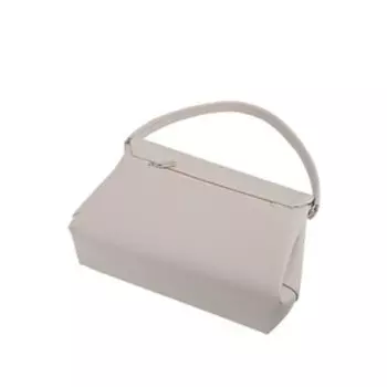 Сумка мессенджер, отдел на клапане, цвет серый 26х10х16см