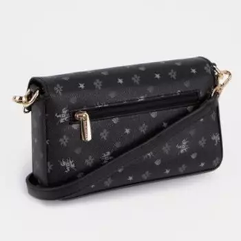 Сумка-мессенджер на магните, регулируемый ремень, цвет чёрный