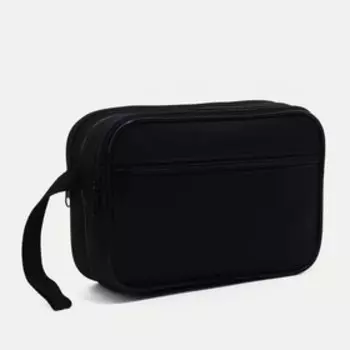 Сумка мужская «Сакси», цвет чёрный