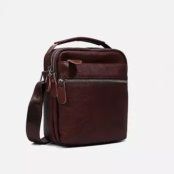 Сумка мужская, цвет коричневый