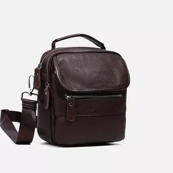 Сумка мужская, цвет коричневый