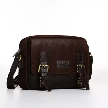 Сумка мужская, цвет коричневый
