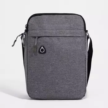 Сумка мужская, цвет серый