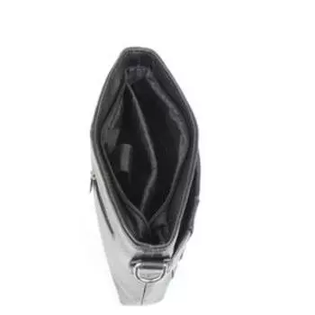 Сумка мужская, нат.кожа, 488 (планшет), черный флотер